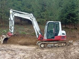 Bagger Takeuchi TB290 Mietmaschine