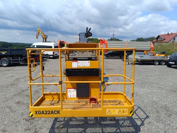 GELENKTELESKOPARBEITSBÜHNE XGA22ACK Mietmaschine – Bild 4